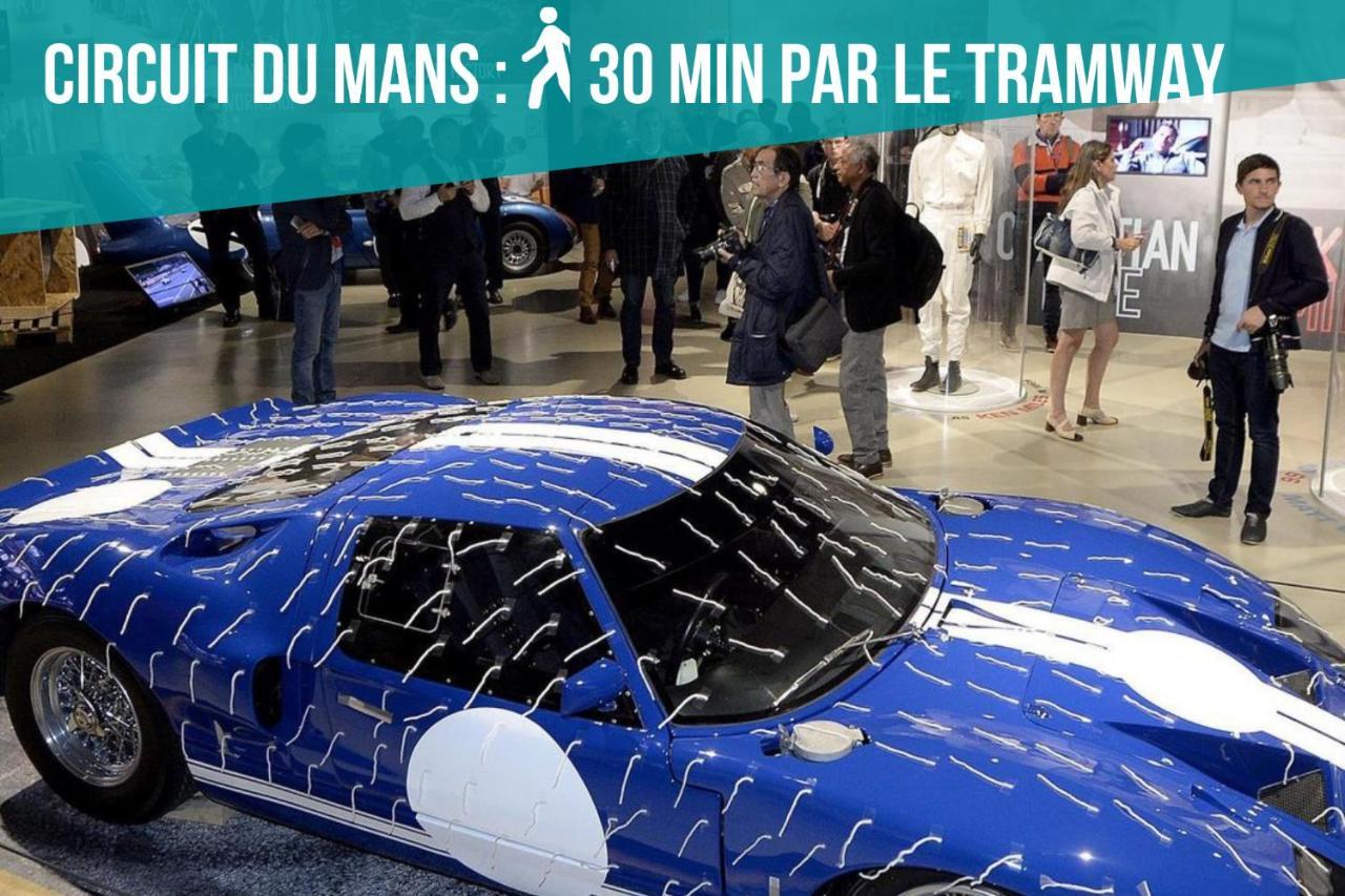 Tramway 8 Jaures Cosy Proche Gare Le Mans Exterior foto